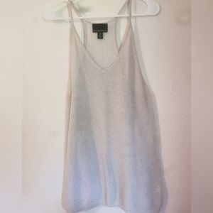 Perforated tank top by Cynthia Rowley